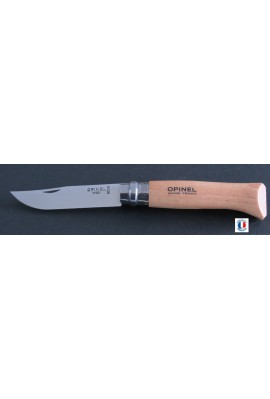 Couteau Opinel lame inox 8cm Poids : 0,150 kg Réf. : 461008
