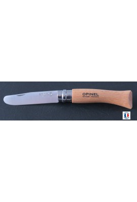 Couteau Opinel bout rond 7cm Poids : 0,150 kg Réf. : 461110