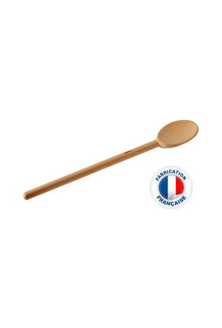 Spatule cuillère hêtre 25cm Poids : 0.250 kg