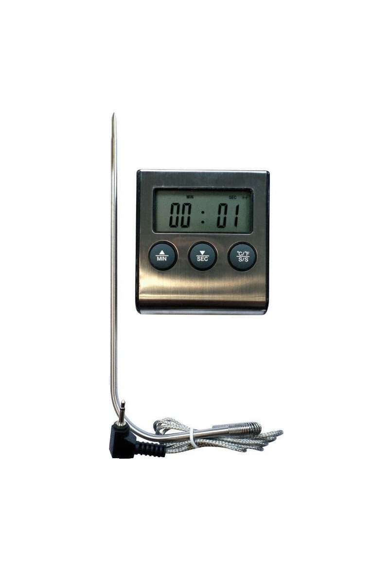 Thermomètre de surface à affichage digital - Sonde Inox 304L - 1 mètre