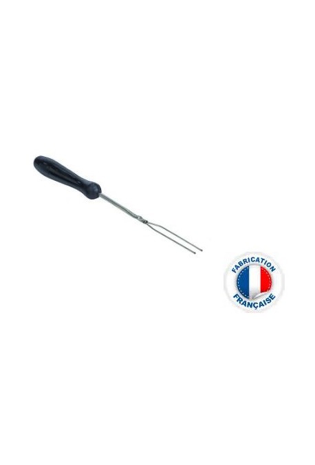 Broche à tremper 2 dents Poids : 0,100 kg