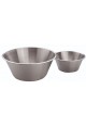 Bassine inox fond plat Ø20cm Poids : 0.250 kg