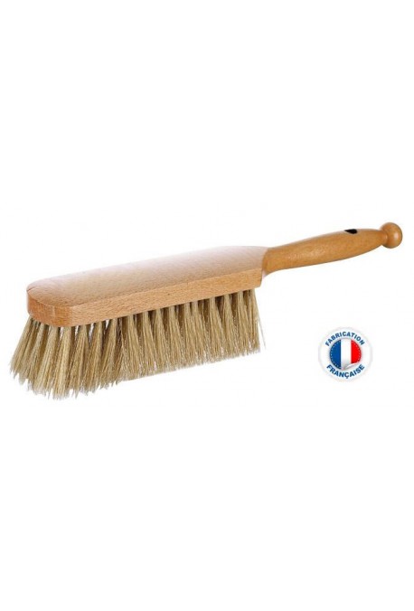 Brosse à farine soie naturelle Poids : 0,280 kg