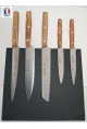 Set de 5 couteaux manche OLIVIER Poids : 2.250 kg