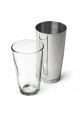 Shaker boston inox + verre Poids : 0.450 kg