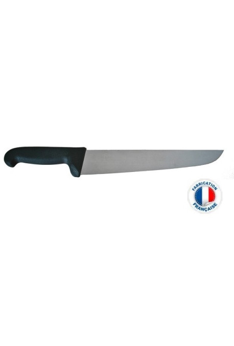 Couteau boucher 28cm Poids : 0,320 kg