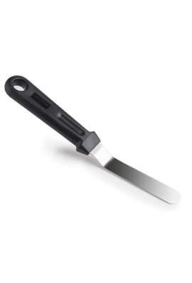 Spatule inox coudée 6cm Poids : 0.250 kg