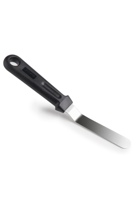Spatule inox coudée 6cm Poids : 0.250 kg
