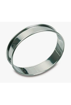 Cercle à tarte inox 180 Ht 20 Poids : 0.150 kg