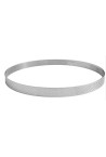 Cercle à tarte inox perforé Ø200, Ht 20 Poids : 0.150 kg