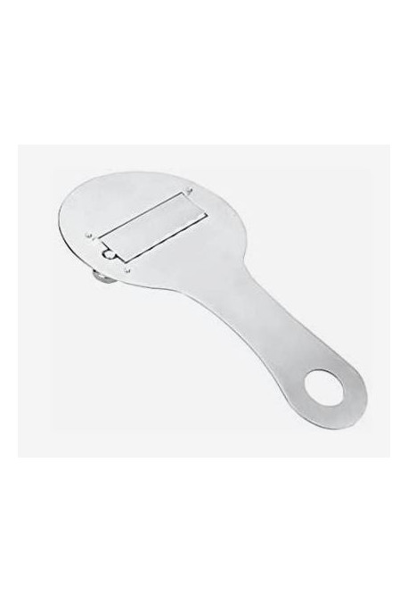 Râpe à truffes inox lame cannelée Poids : 0,200 kg