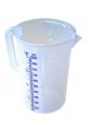 Verre doseur plastique avec poignée 1/4 l Poids : 0,150 kg