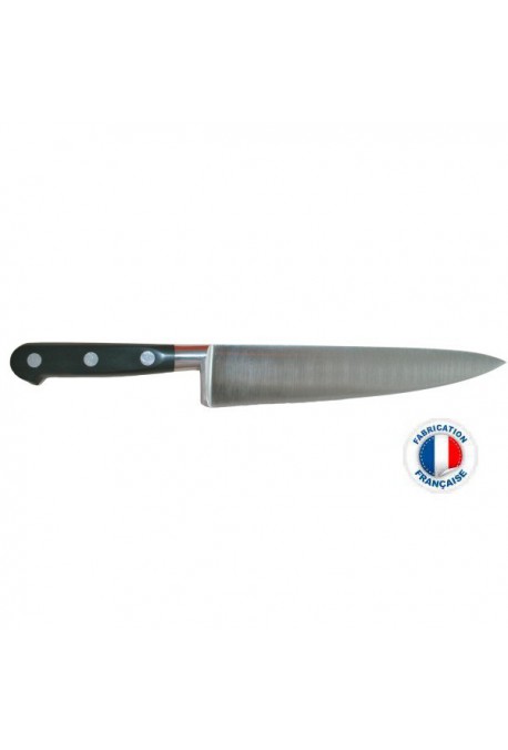 Couteau éminceur ou chef SABATIER IDEAL FORGE 25 cm Poids : 0,750 kg