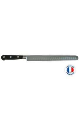 Couteau à jambon lame large alvéolée SABATIER IDEAL FORGE 25 cm Poids : 0,450 kg