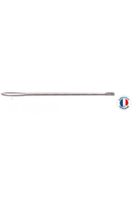 Aiguiller à brider inox 23 cm Poids : 0,080 Kg